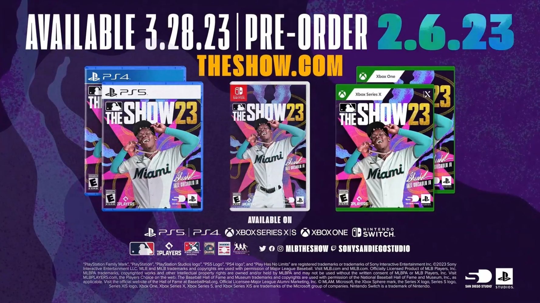 MLB The Show 23 封面运动员发布日期