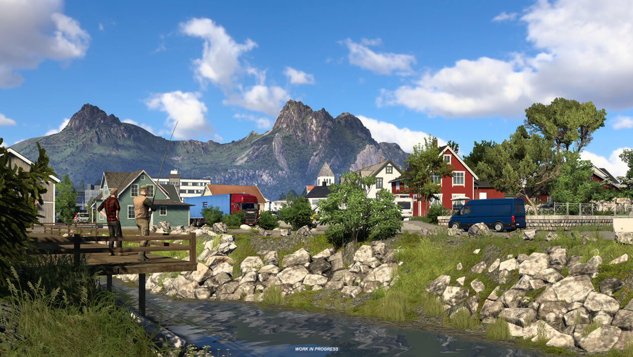欧洲卡车模拟 2、SCS 软件、欧洲卡车模拟 2 向斯堪的纳维亚半岛招手