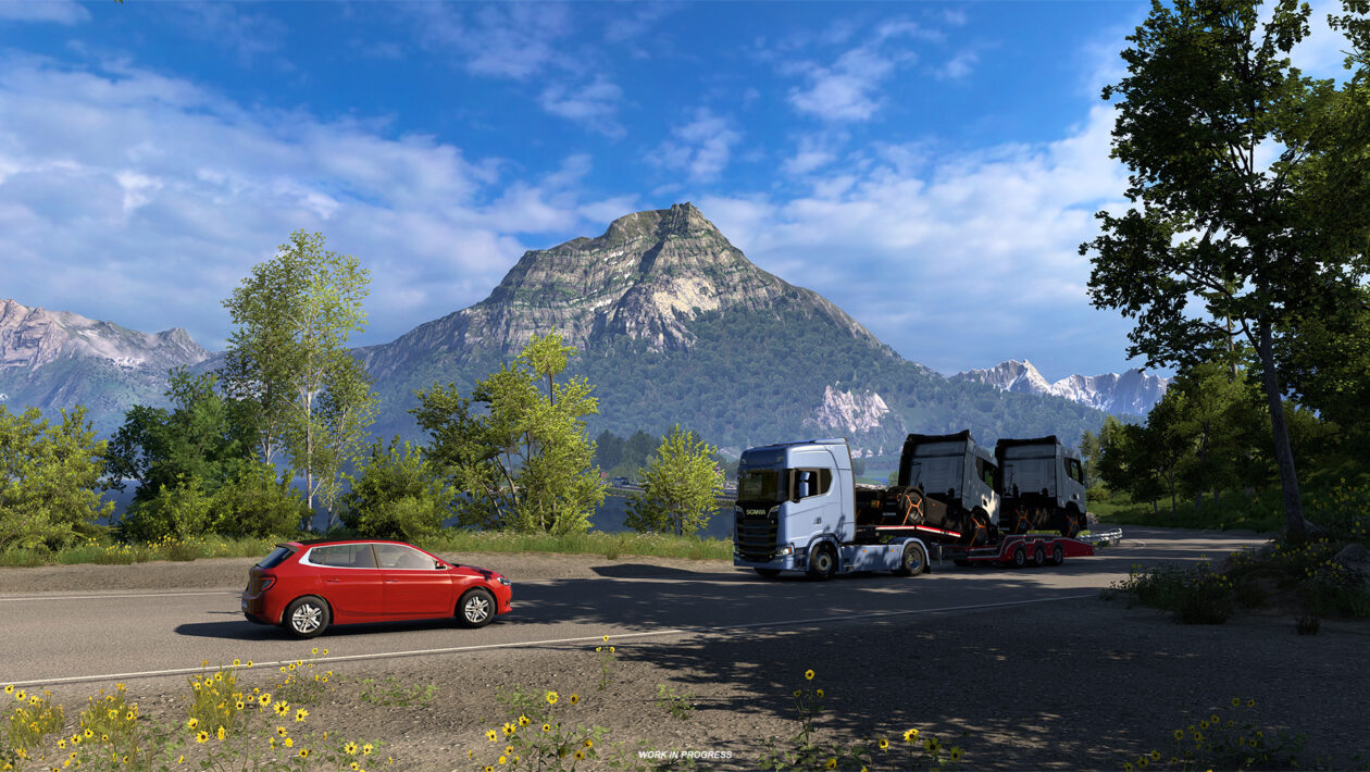 欧洲卡车模拟 2、SCS 软件、欧洲卡车模拟 2 向斯堪的纳维亚半岛招手