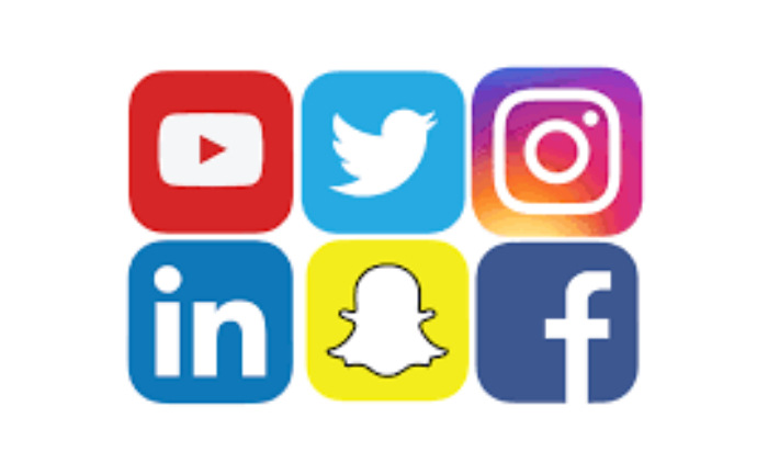 Facebook、Twitter、社交媒体应用程序