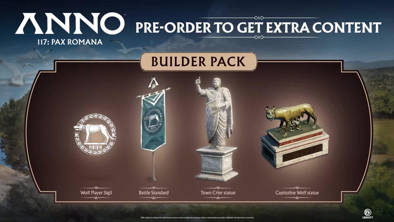 Anno 117：Pax Romana，Ubisoft，下周将到达特别演示Anno 117：Pax Romana