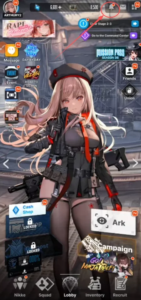 NIKKE 最新代码 2025 年 11 月 NIKKE 最新代码 2025 年 11 月