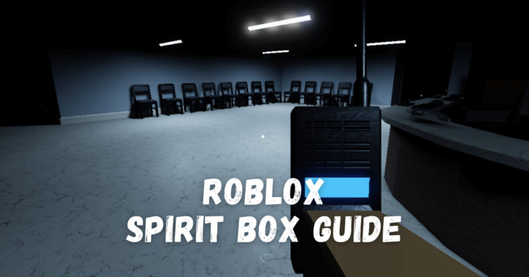 Что такое spirit box в игре spector roblox