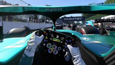 在 VR 中查看 F1 22 的镜头