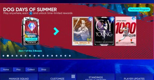 MLB The Show 22 Dog Days of Summer Program：你需要知道的一切