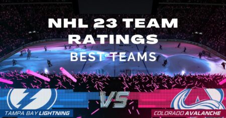 NHL 23 球队评分：最佳球队