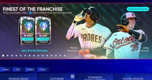 MLB The Show 22's Finest of the Franchise Program