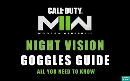 Night Vision Goggles in Modern Warfare 2 Complete Guide