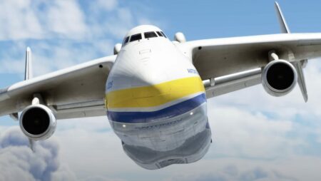 安东诺夫 An-225 Mrija 降落在飞行模拟器中