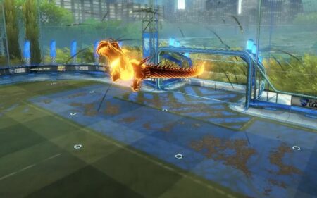 Rocket League unveils a scorching hot Battlecar, The Inferno, in its Item Shop for a limited time only.