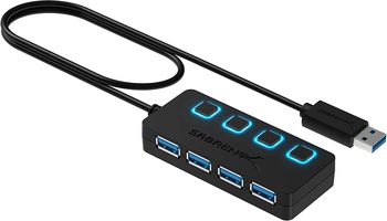 Sabrent USB 3.0 集线器评论