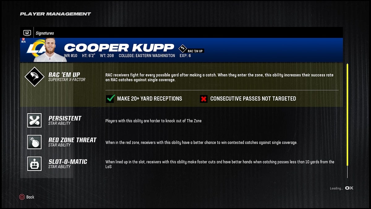 《Madden 24》最佳外接手 Cooper Kupp