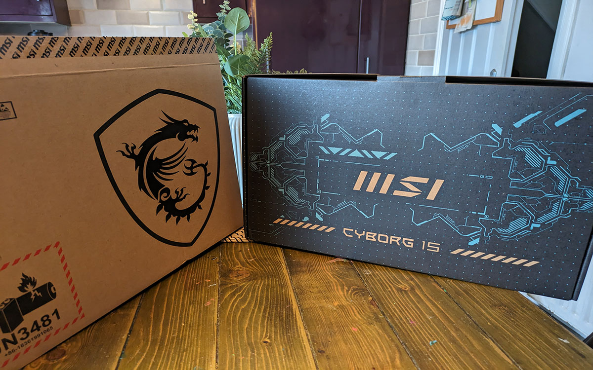 MSI Cyborg 15 游戏笔记本电脑评测（盒装）