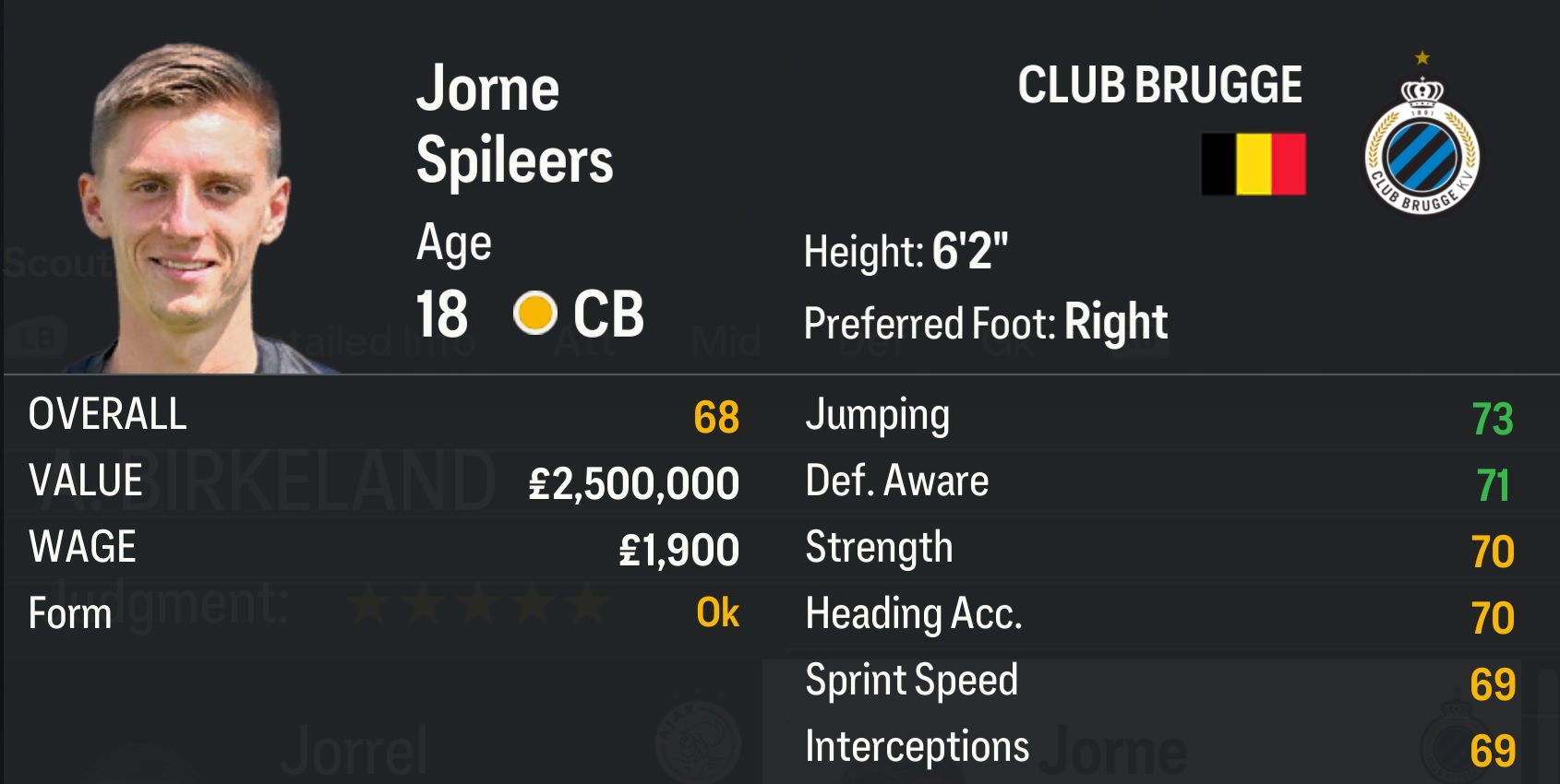 EA FC 24 Jorne-Spileers 图像