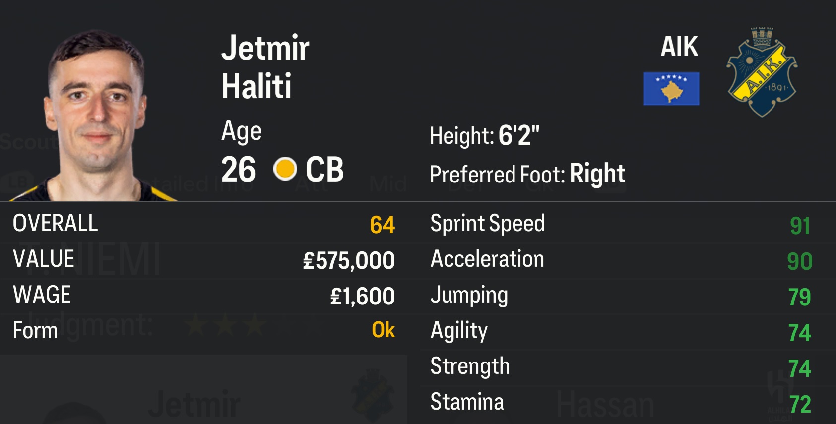 EA FC 24 Jetmir-Haliti 图片