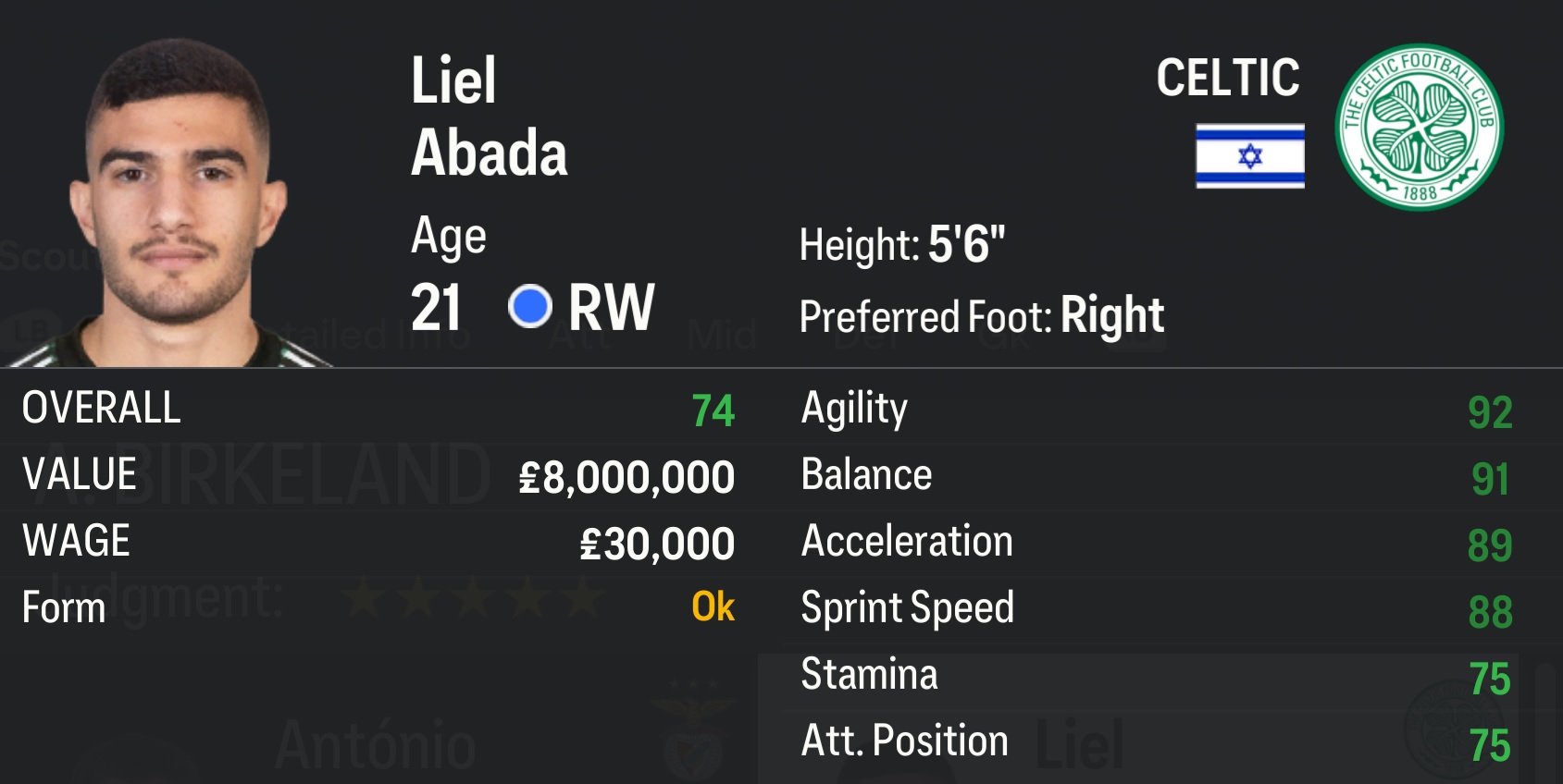 EA FC 24 Liel-Abada 图片截图