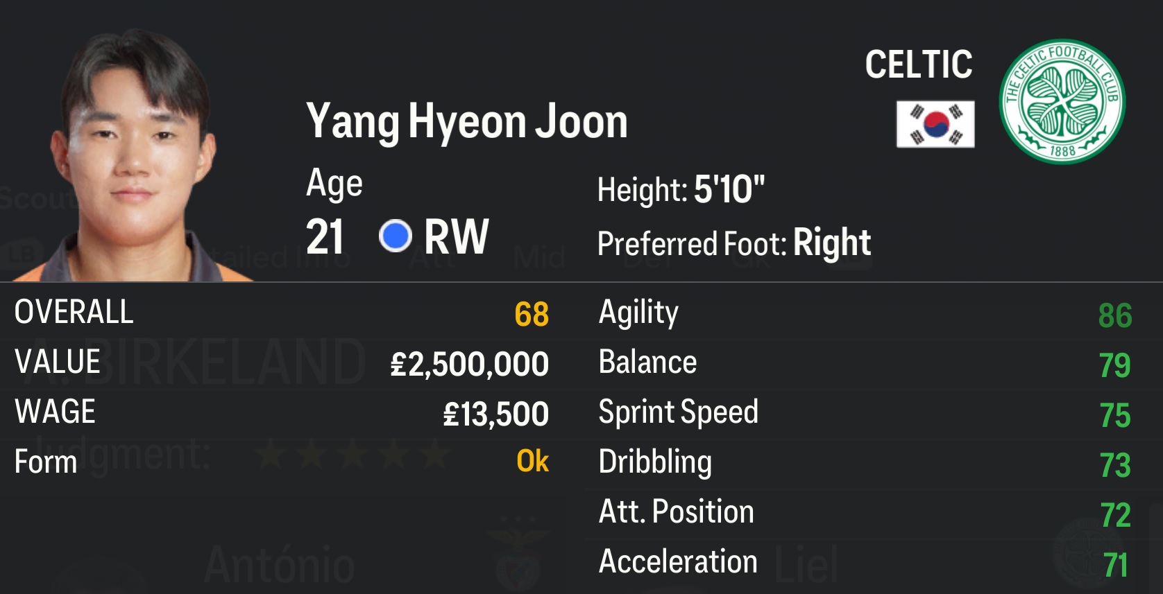 EA FC 24 Yang-Hyeon-Joon 图像