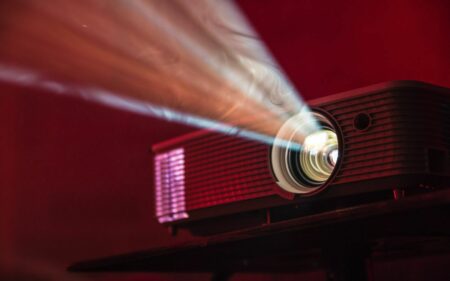 Immerse in cinematic brilliance with the best UST projector