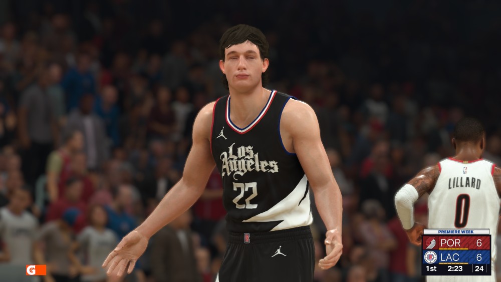 NBA 2k24模拟游戏玩家快照