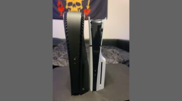 第一个玩家家里已经有了一台全新的瘦身版 PS5 主机