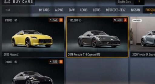 Forza Motorsport Money Glitch