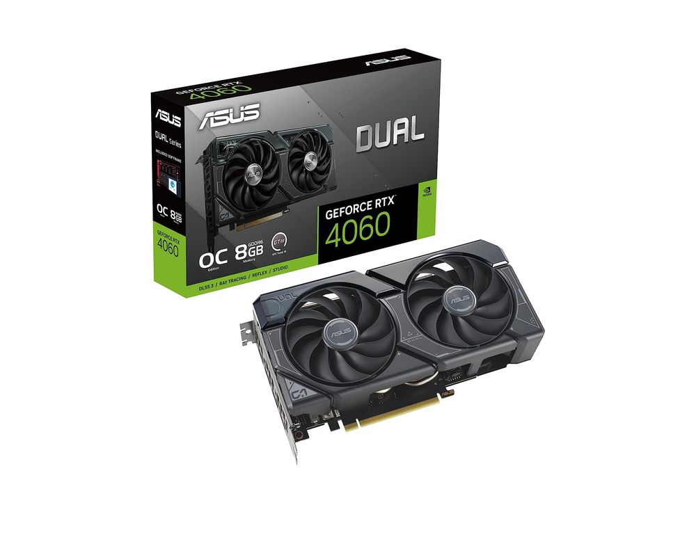 华硕双 GeForce RTX™ 4060 OC 评测