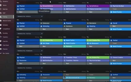 Optimize player development in Football Manager 2024 with our expert-backed training routines