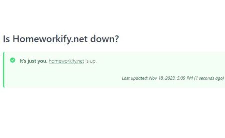 Homeworkify 服务器状态