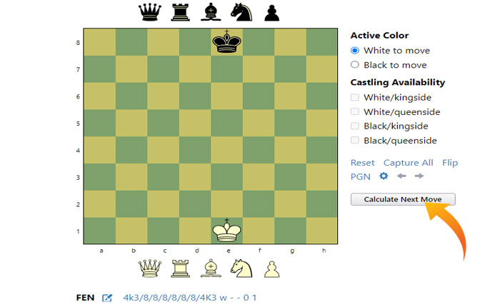 您的密码必须包含代数国际象棋符号的最佳走法