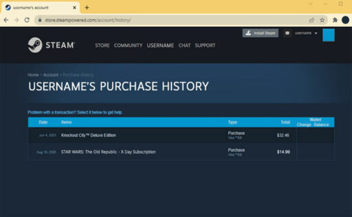 Steam Purchase Not Showing in Library