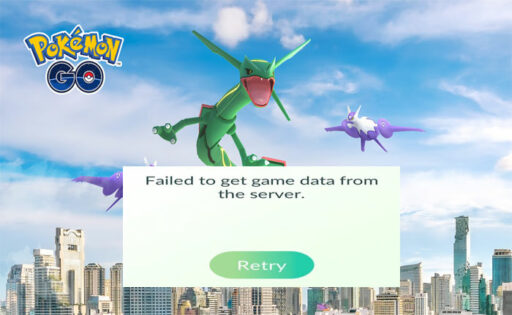 Pokemon Go Failed to Get Game Data From the Server