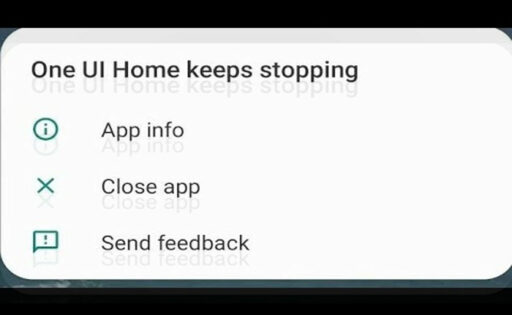 One UI Home Keeps Stopping