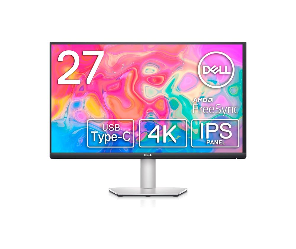 戴尔 S2722QC 27 英寸 4K USB-C 显示器评测