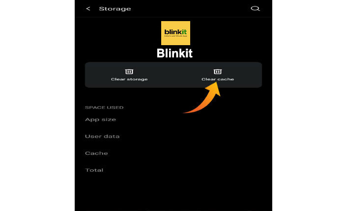 Blinkit 不工作