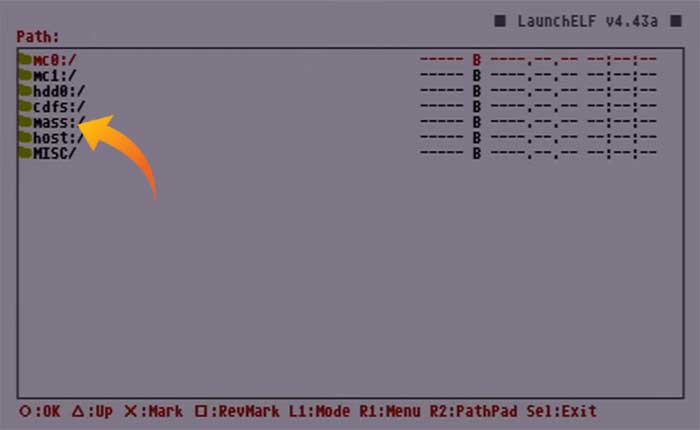 在 PS2 上安装 FreeMCBoot