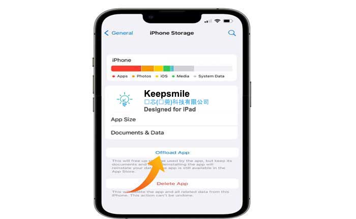 Keepsmile 应用程序无法运行