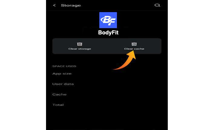 Bodyfit 应用程序无法运行