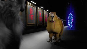 Goat Simulator 3, Coffee Stain Publishing, Do Goat Simulatoru 3 cestuje kapybara z jiné dimenze