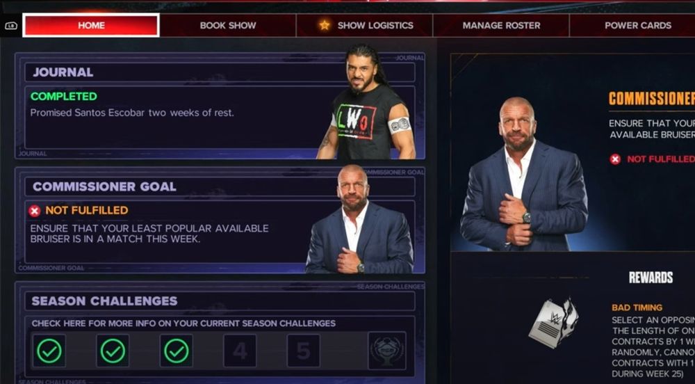 了解 WWE 2K24 的 MyGM 模式的基本技巧和策略