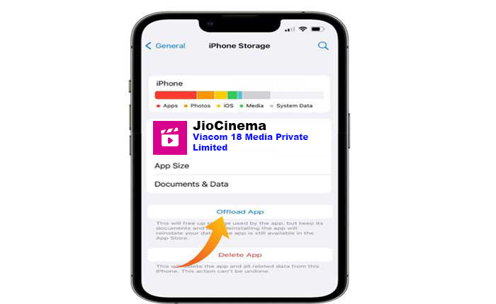 Jio Cinema 中出现错误 8007 