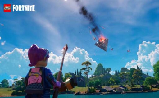 Find the Crashed Star Destroyer in LEGO Fortnite