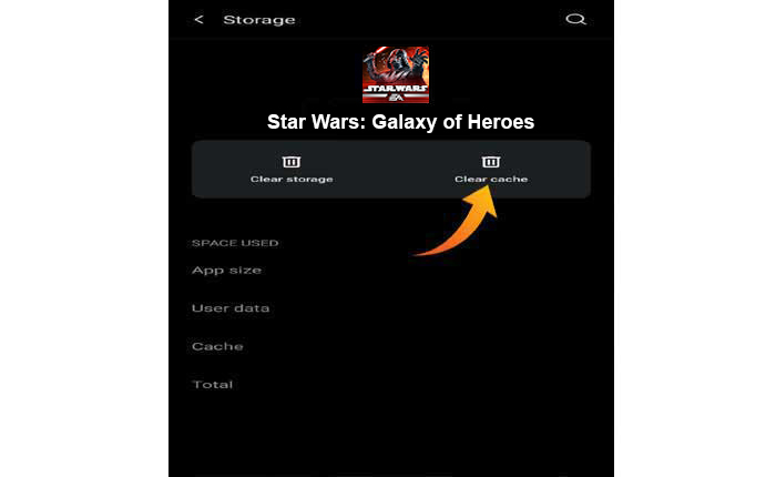 SWGOH 下载资产时出错