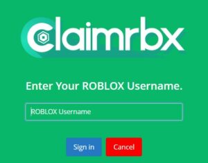 Claimrbx 促销代码