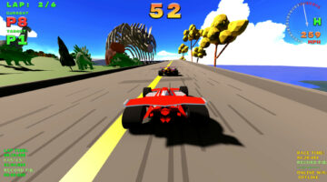 新的复古比赛让人想起 Virtua Racing