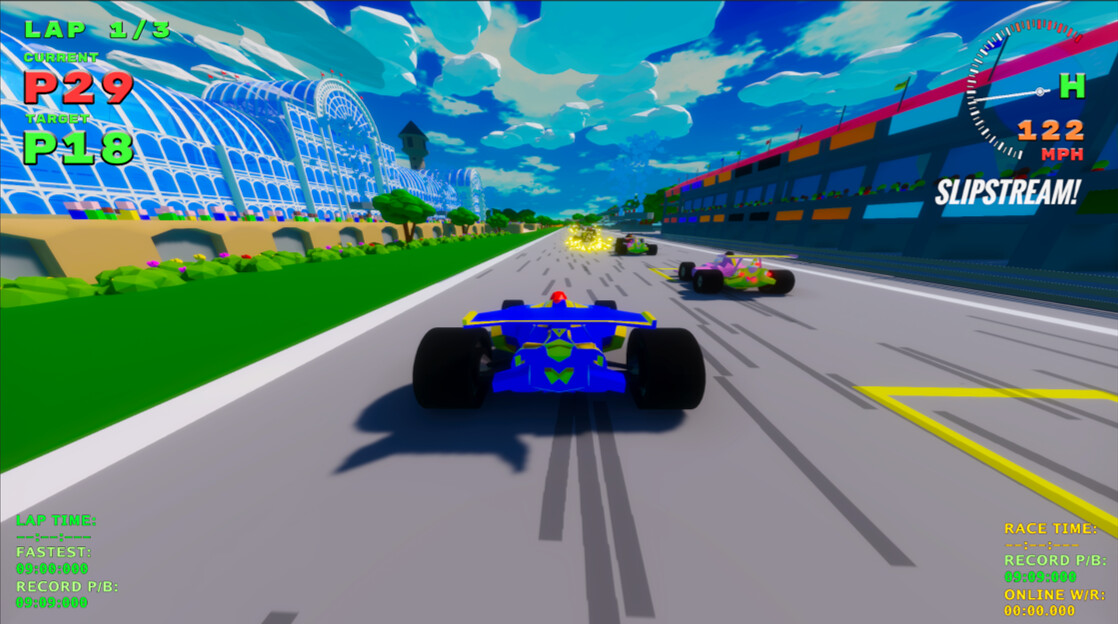 新的复古比赛让人想起 Virtua Racing