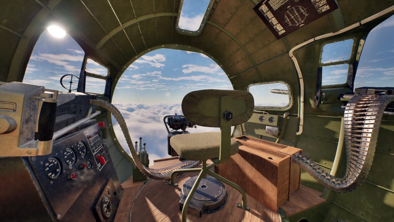 学生们为博物馆制作了一场与 B-17 的 VR 混战