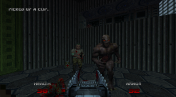 Doom，id Software，以 Doom 64 风格玩《Doom I》和《Doom II》