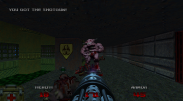 Doom，id Software，以 Doom 64 风格玩《Doom I》和《Doom II》