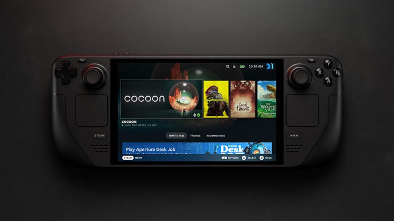 带有 SteamOS 的 Steam Deck