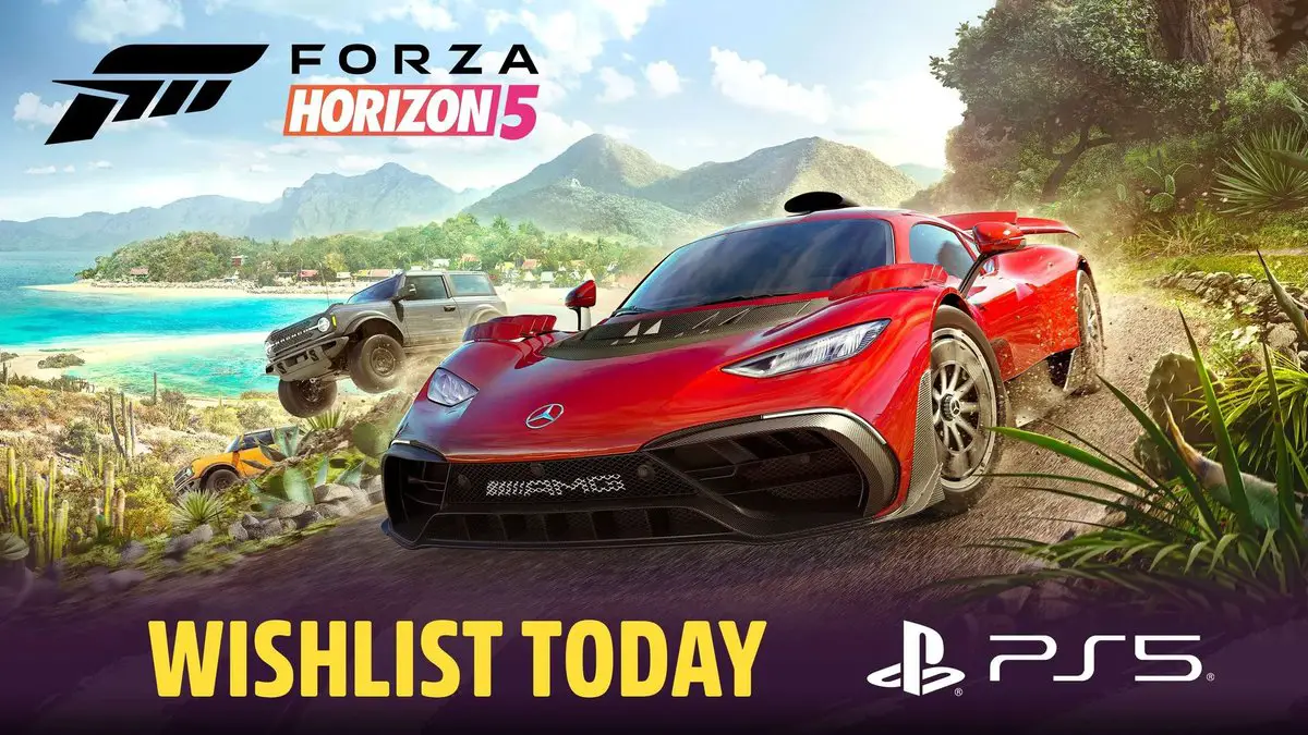 PS5愿望清单上的Forza Horizo​​n 5